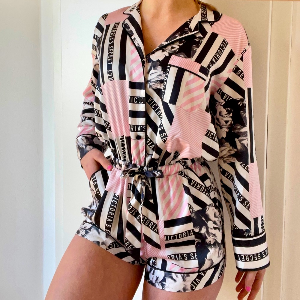 VS Silky Satin Romper
